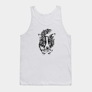 Border Collie Tank Top